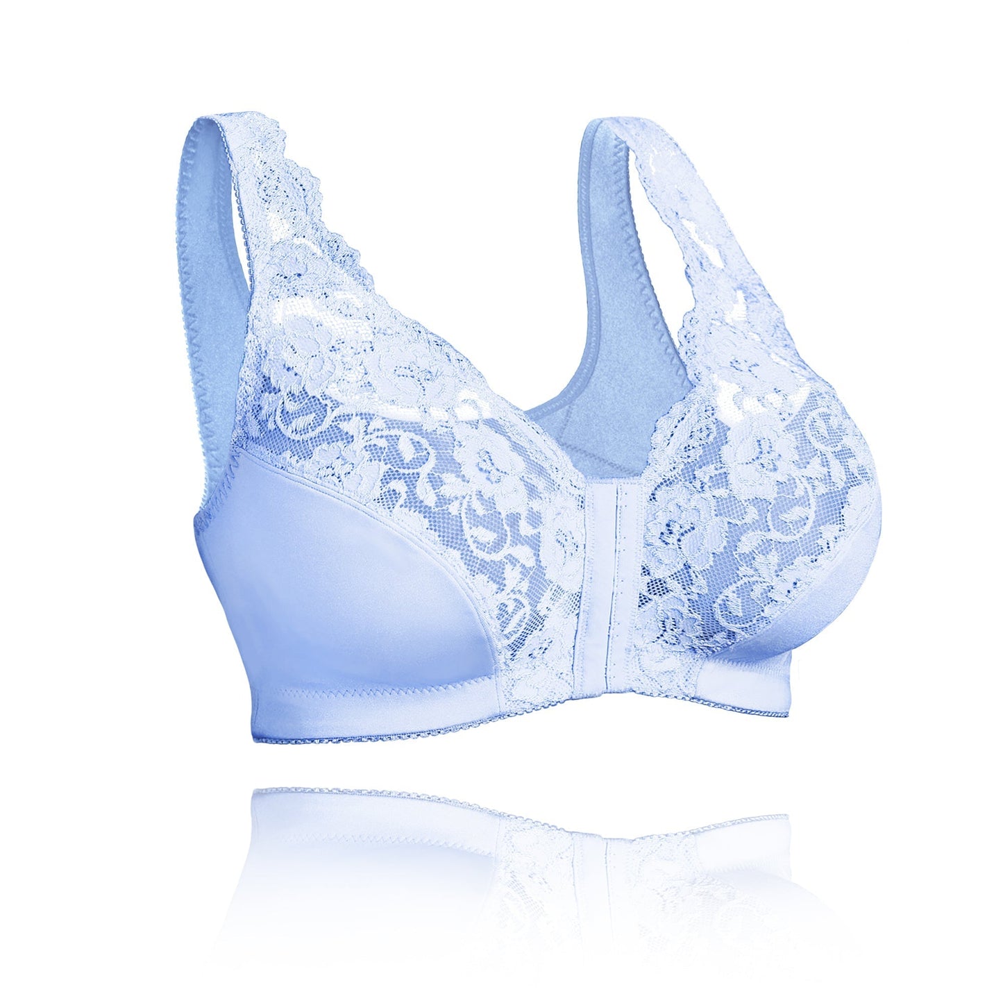 🔥🔥Front hooks, stretch-lace, super-lift, and posture correction – ALL IN ONE BRA!