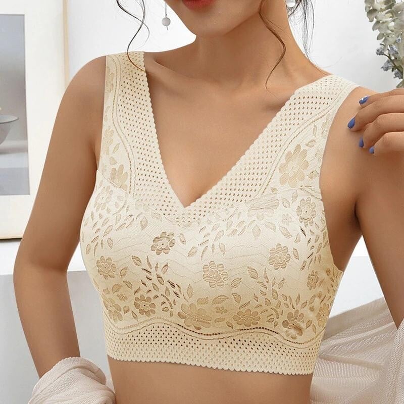 🔥Buy 2 Get 1 Free ( Add 3 pcs to cart )🔥Sexy Beautiful Back Breathable Thin Bra